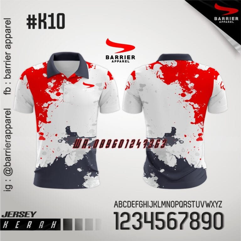 jersery custom barrier apparel